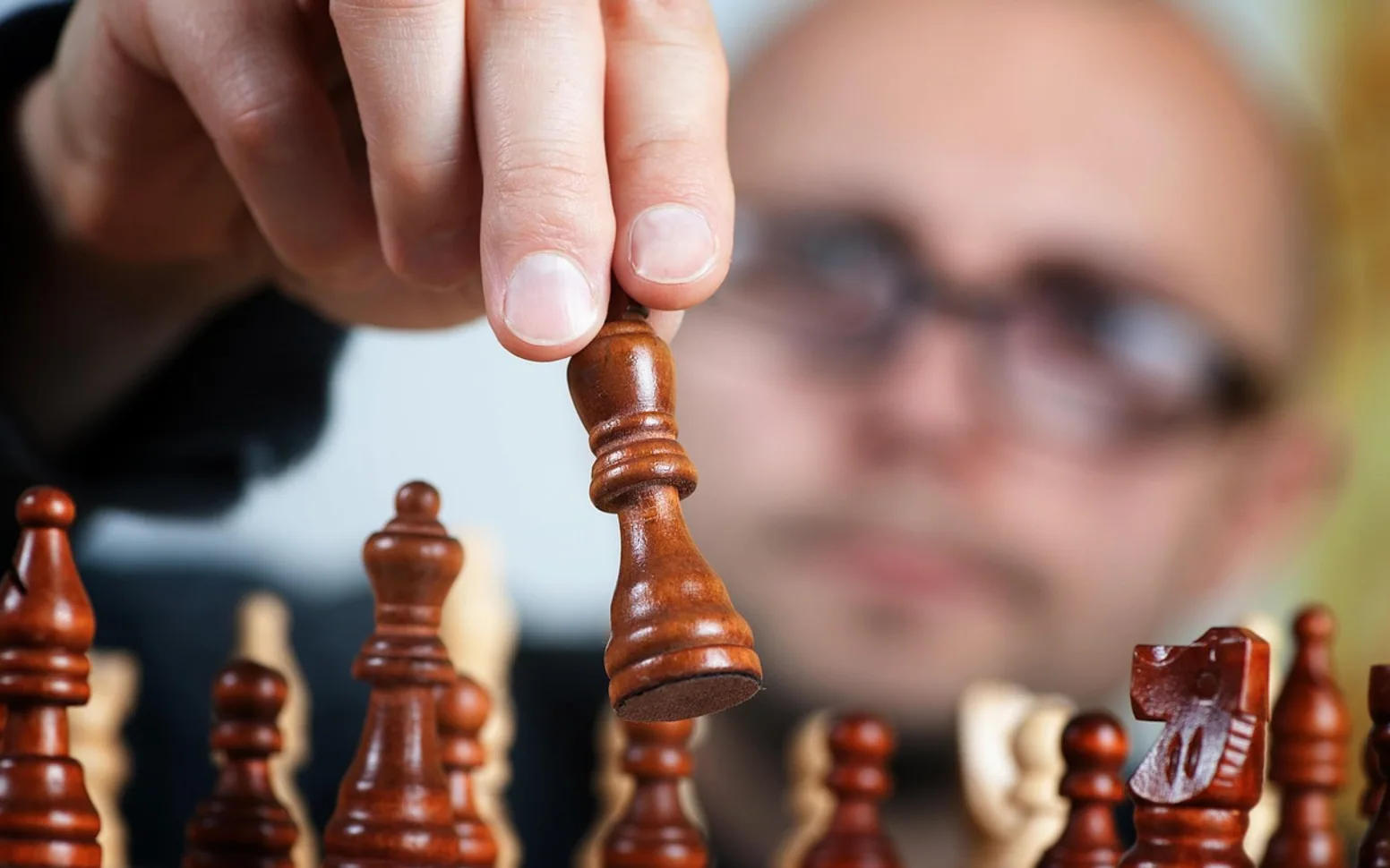 Strategy, chess and board game