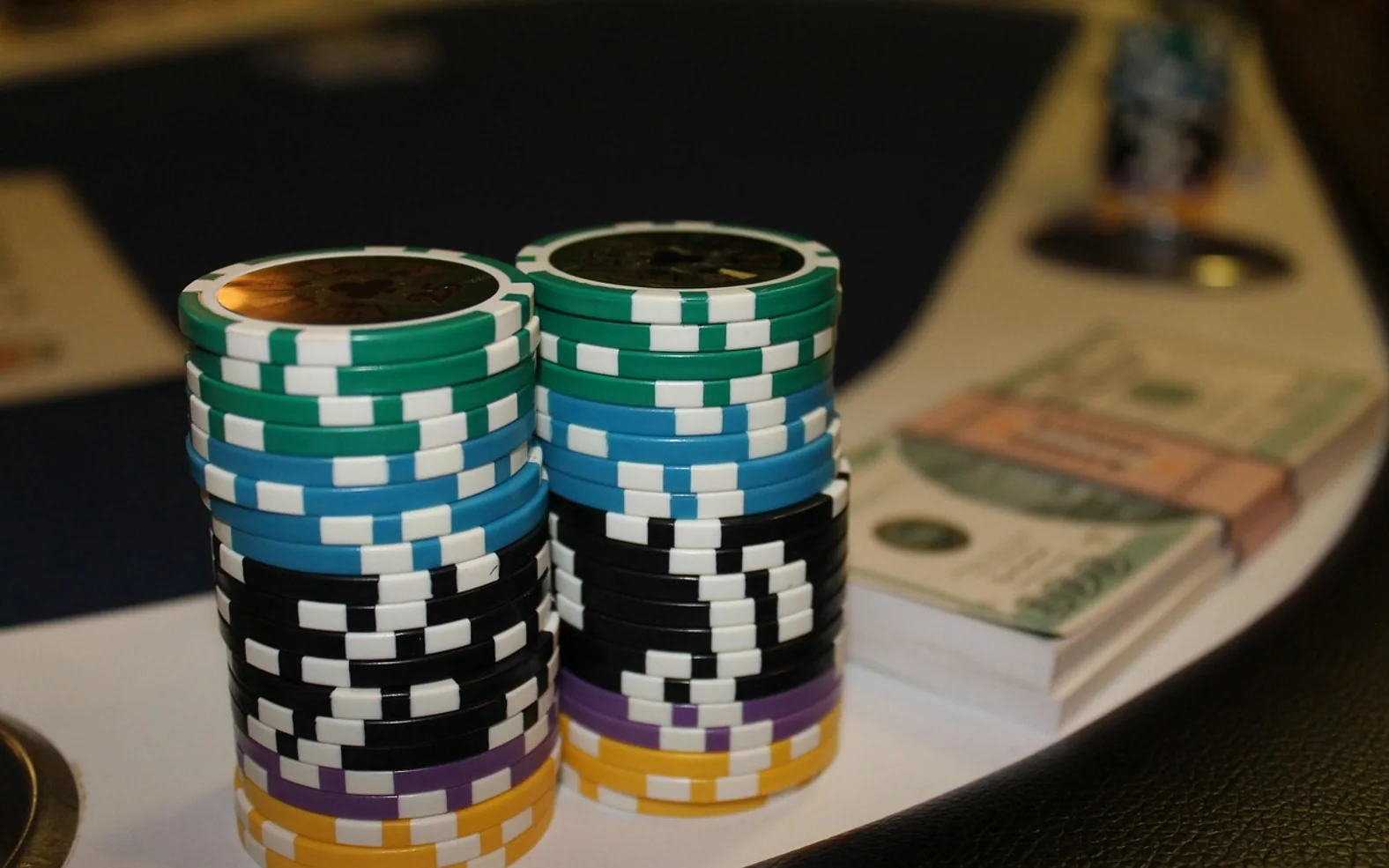 Poker, casino and card game