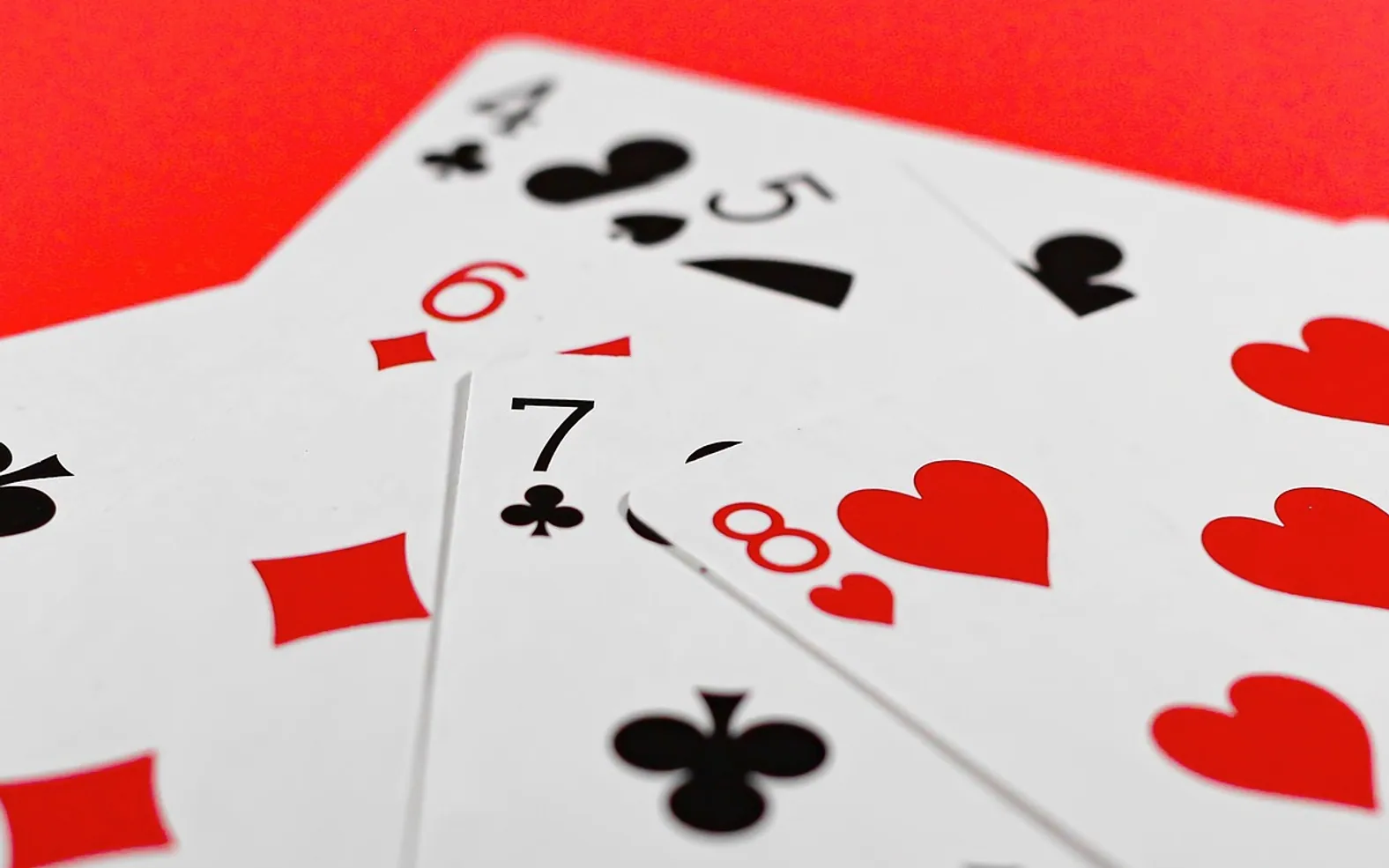 Playing cards, casino and gamble